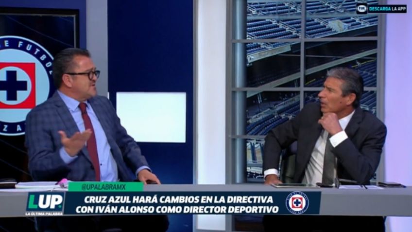 Carlos Hermosillo y "Yayo" de la Torre protagonizan pelea en vivo al hablar de Cruz Azul