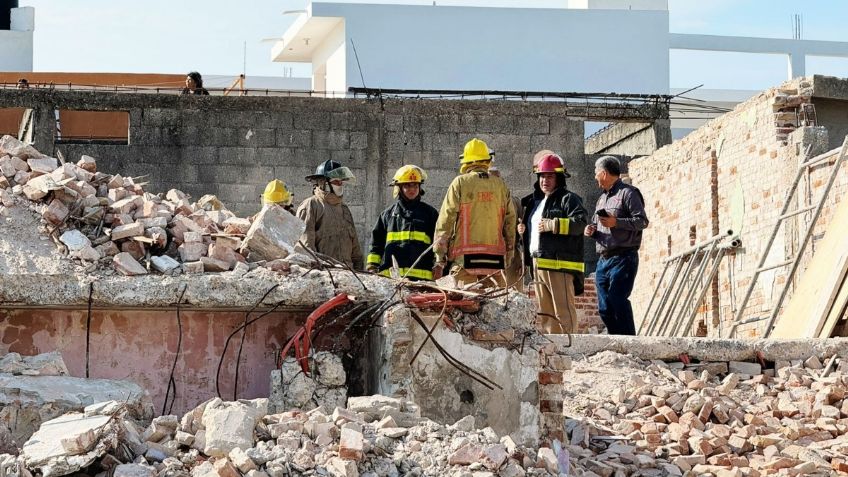 Se derrumba una pared en Tampico y deja a dos albañiles muertos