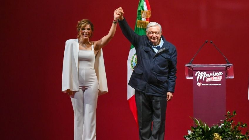 AMLO: “Marina del Pilar es lo mejor que le ha pasado a Baja California”