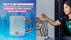 Starbucks sorprende con hermosa taza de cristal navideña: así puedes obtenerla