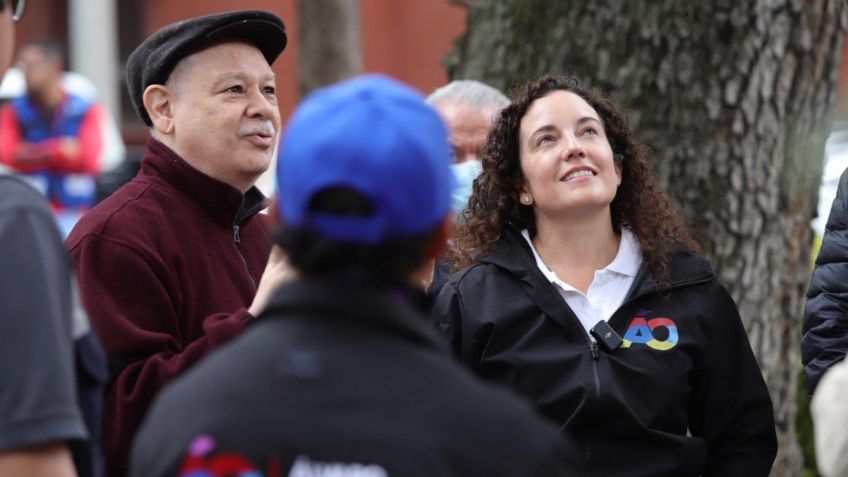 Mariana Rodríguez Mier y Terán supervisa avances de obras en beneficio de más de 61 mil habitantes