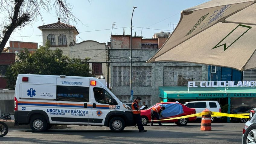 Balean a hombre en Avenida Universidad en la Benito Juárez, se presume ejecución