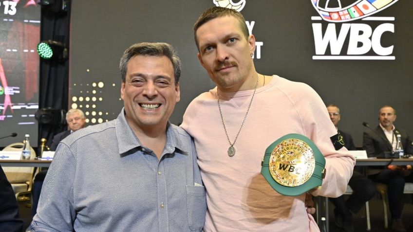 "Aquí está su papá": Usyk le manda advertencia a Tyson Fury