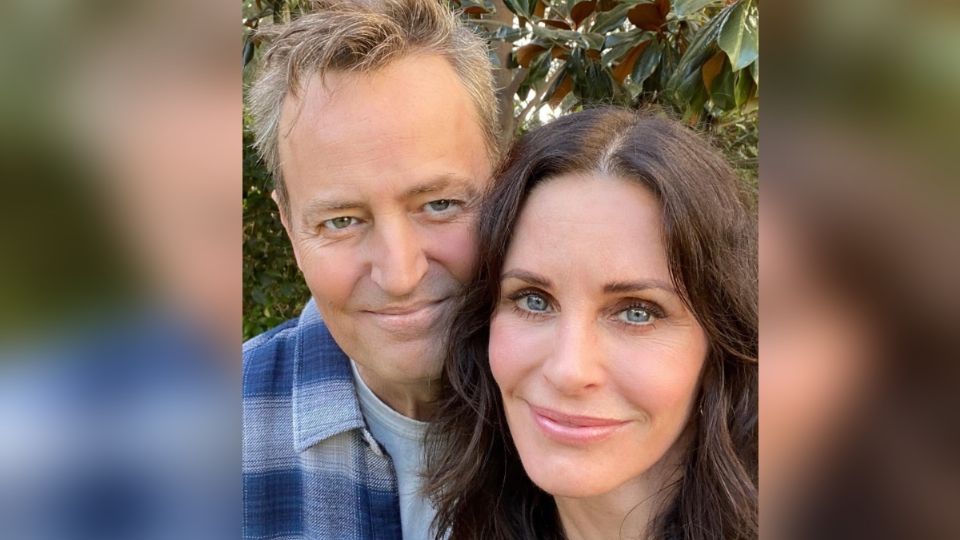 Courteney Cox da último a adiós a Matthew Perry