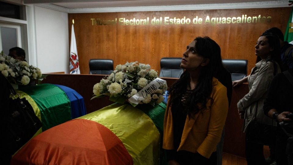 Jesús Ociel Baena Saucedo y Dorian Daniel Nieves Herrera, recibieron un homenaje en la sede del Tribunal Electoral del Estado
