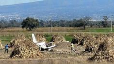 Avioneta se desploma cuando intentaba despegar cerca del aeropuerto de Puebla