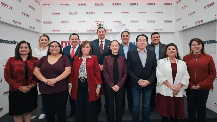 Claudia Sheinbaum se reúne con los coordinadores de la 4T