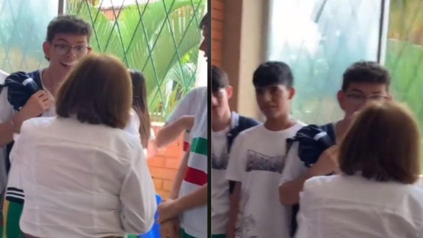 VIDEO: quisieron replicar broma viral de TikTok a su maestra y todo salió mal