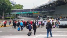 Caos en Terminal 1 del AICM: alternativas viales para evitar el bloqueo en Circuito