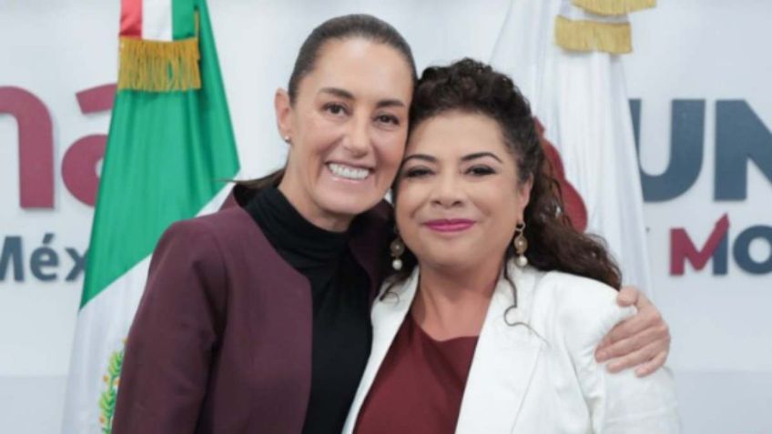 Clauda Sheinbaum a Clara Brugada: "Juntas haremos historia"