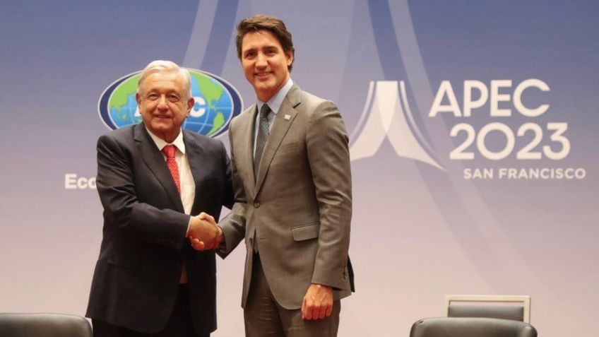 AMLO se reúne con Justin Trudeau: dialogan sobre migración e inversiones de Canadá en México