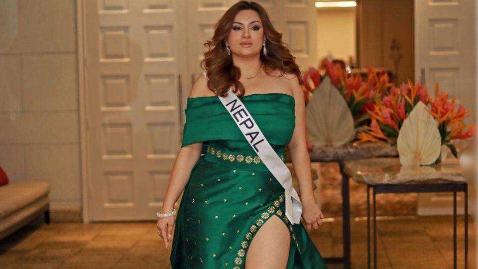 Miss Nepal es la primera concursante 'curvy'