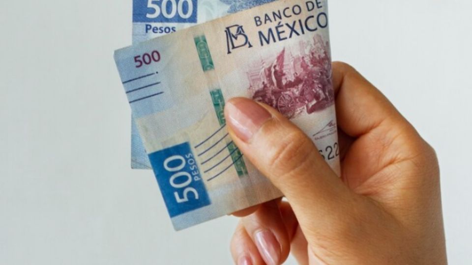 Un billete de 500 pesos mexicanos.