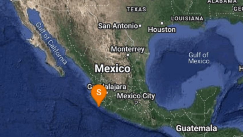 Reportan sismo de magnitud 4.0 en Colima