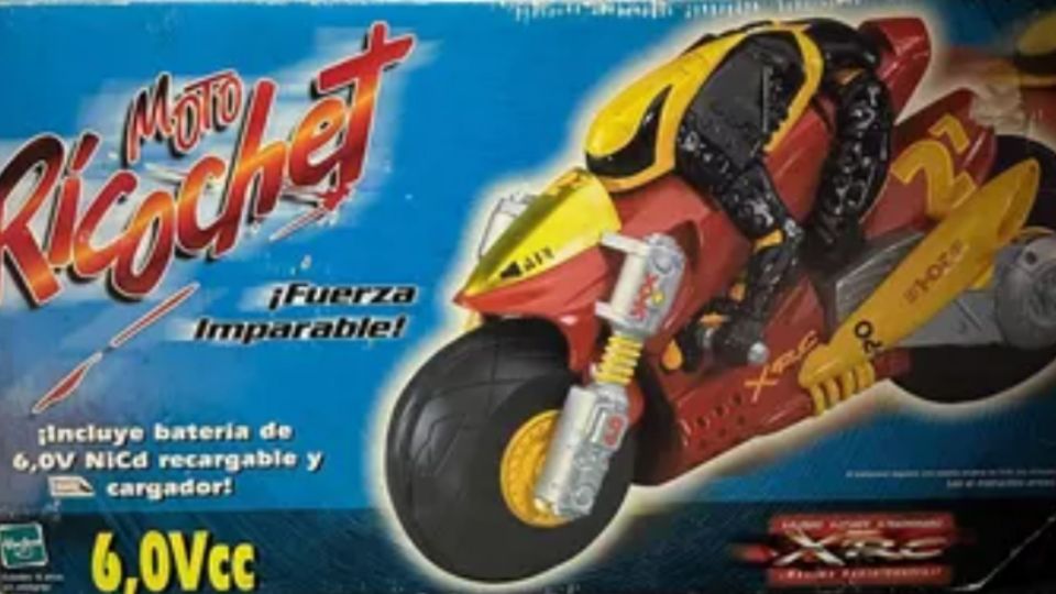 La moto ricochet que fue un boom tecnológico en la década de los 90 ahora es un juguete clásico