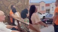 VIDEO: mujer encuentra a su esposo con su amante en plena iglesia y se arman los golpes