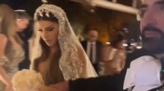 Boda de Vicente Fernández Jr: este es el lujoso vestido con el que Mariana González caminó al altar pareciendo una princesa