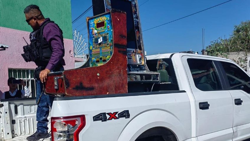 Morelia: aseguran 180 máquinas de tragamonedas, funcionaban como "mini casinos"