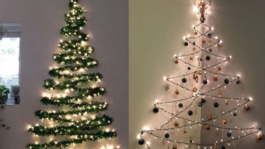 Árboles de Navidad para espacios reducidos, 5 ideas creativas para llevar el espíritu navideño a tu hogar