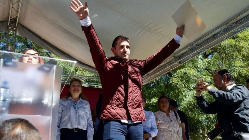 Pedro Haces levanta la mano para ser precandidato de Morena en Tlalpan