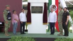 AMLO inaugura el Gran Parque "La Plancha"; destaca labor de los ingenieros militares