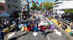 Evelyn Parra encabeza gran desfile en Venustiano Carranza para conmemorar el 113 Aniversario de la Revolución Mexicana