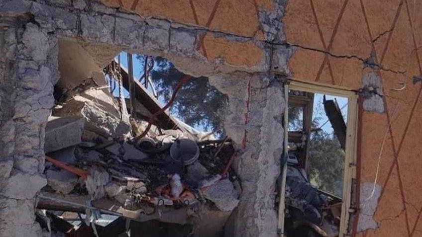 Fuerte explosión de un polvorín en Xiutetelco, deja 4 personas heridas y una vivienda destruida