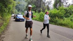 Ultramaratonista corre 4 mil 500 km por la Mariposa Monarca