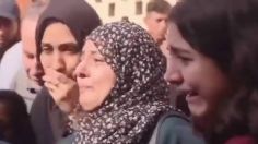 VIDEO: el drama de una madre llorando sobre el cadáver de su hijo en Gaza, "todo esto es culpa de Hamás"