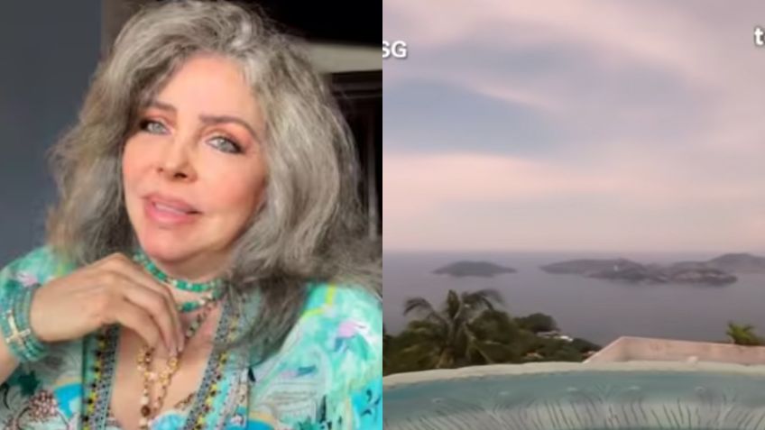 Verónica Castro: con vista al mar y con decoración exclusiva, así es su lujosa mansión en Acapulco