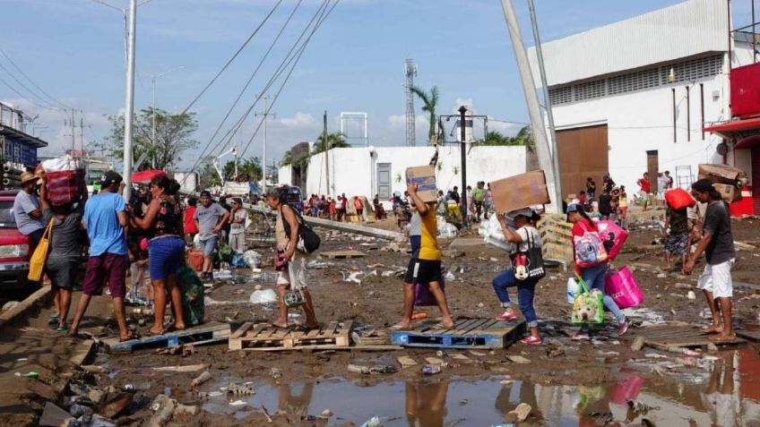 Las impactantes IMÁGENES de Acapulco a una semana del devastador paso de "Otis"