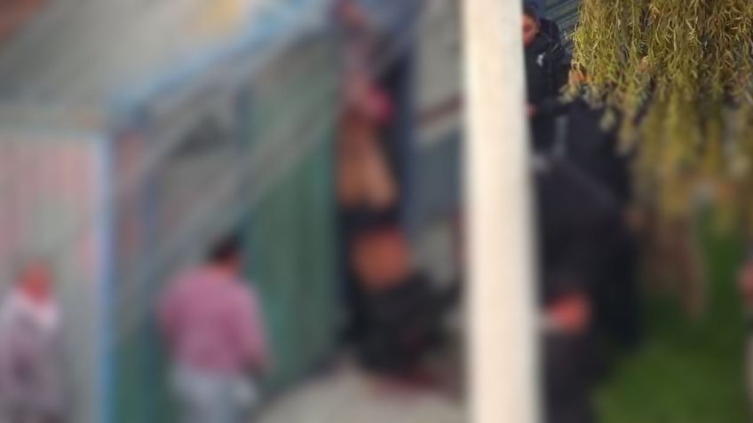 Metepec: un presunto ladrón casi es linchado tras quedar colgado de la reja de una casa que habría intentado robar