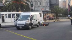 FOTOS | Motociclista derrapa y muere en Paseo de la Reforma