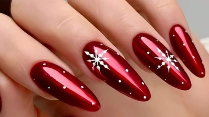 Uñas de invierno 2024: 3 diseños muy elegantes, fáciles e inspirados en Navidad