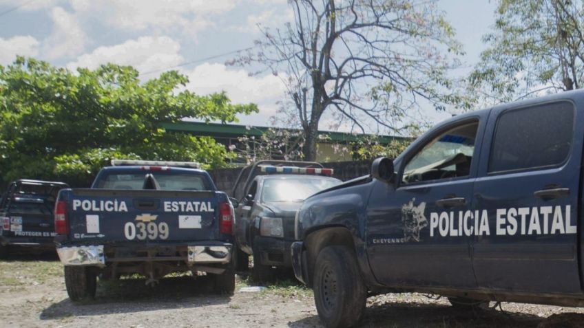 Policía dispara accidentalmente su arma y mata a compañero en Tabasco