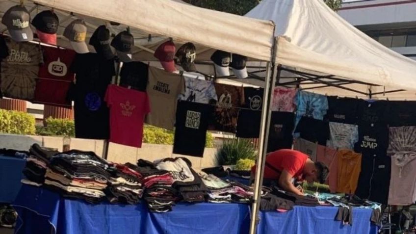 ¿Dónde está el tianguis de productos que no se venden en los conciertos en CDMX?