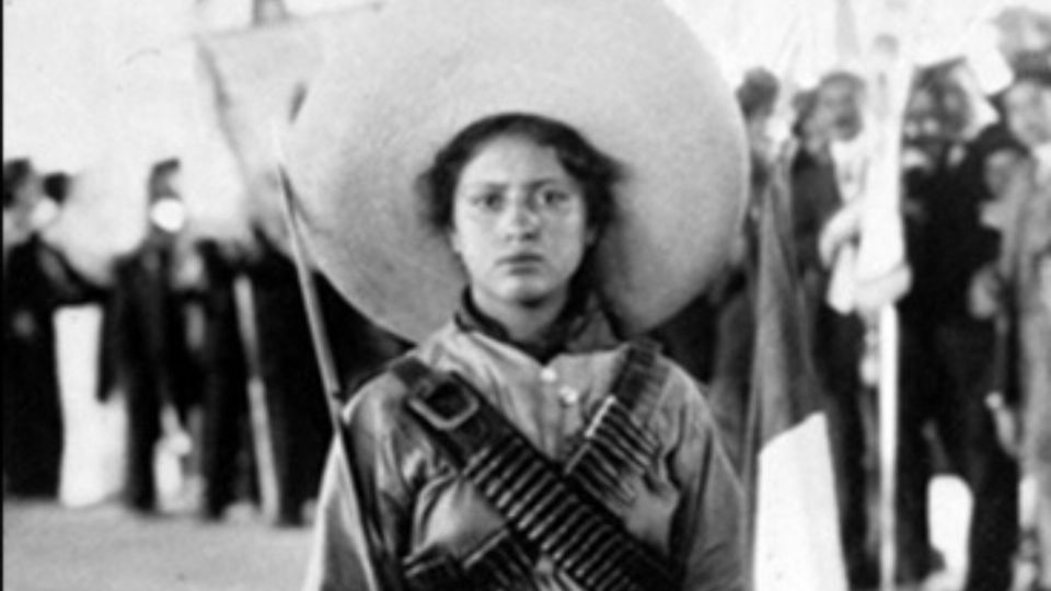 Mujeres que se levantaron en armas durante la Revolución.