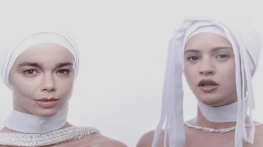 "Oral", el VIDEO de Björk y Rosalía hecho con Inteligencia Artificial