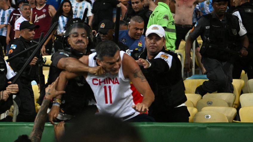 VIDEO: Estalla la violencia en las tribunas del Maracaná durante el partido de Brasil vs Argentina