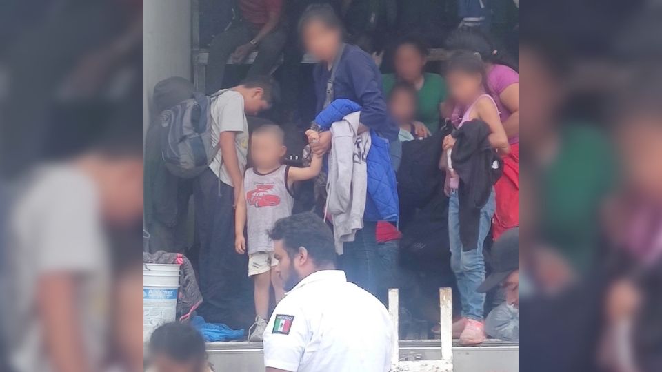 Los 215 migrantes se encontraban en buenas condiciones de salud.