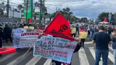 Colegio de Bachilleres inicia bloqueo en Terminal 2 y provoca caos en el AICM, alternativas viales