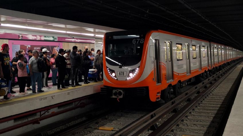 Metro CDMX: reportan marcha lenta por lluvia en estas líneas