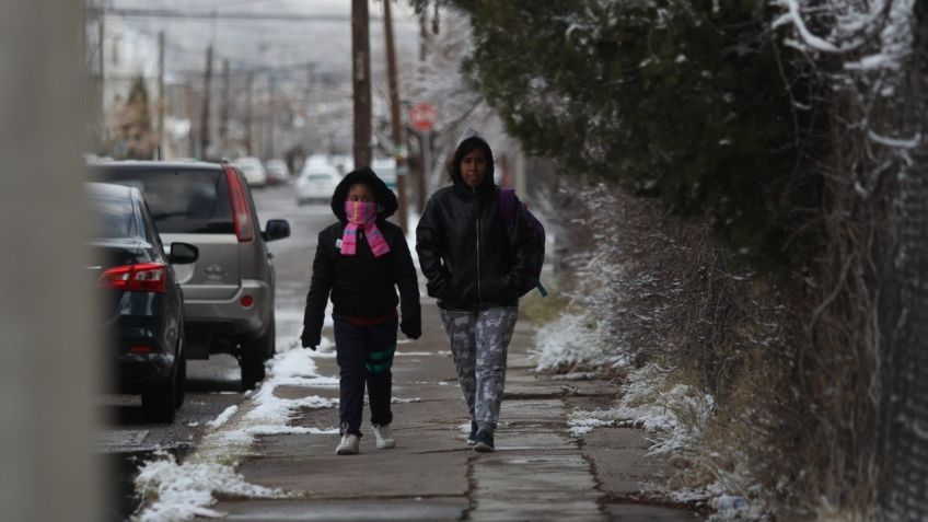 Por tormenta invernal y frente frío 11, prevén nevadas y lluvias en casi todo el país para este miércoles