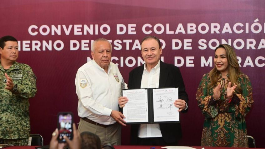 Alfonso Durazo: trabajamos para garantizar seguridad y atención humanitaria a migrantes en Sonora