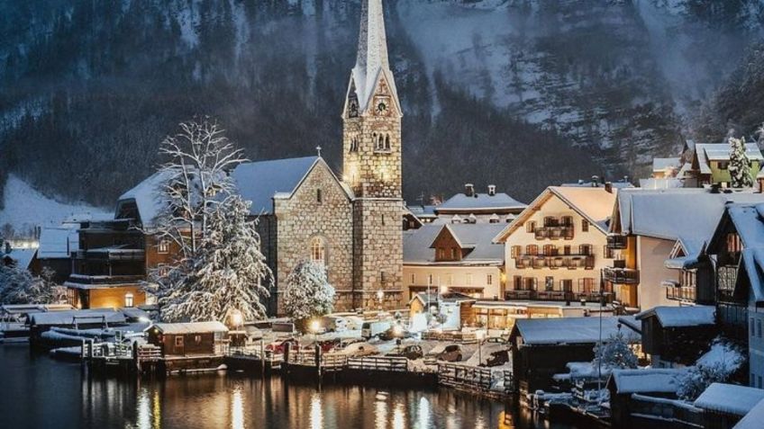 Hallstatt: el pueblo más hermoso del mundo que está escondido entre las montañas y solo tiene 800 habitantes