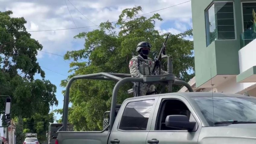 Detienen en Culiacán a "El Nini", jefe de seguridad de los hijos de "El Chapo" Guzmán tras fuerte operativo de la Sedena