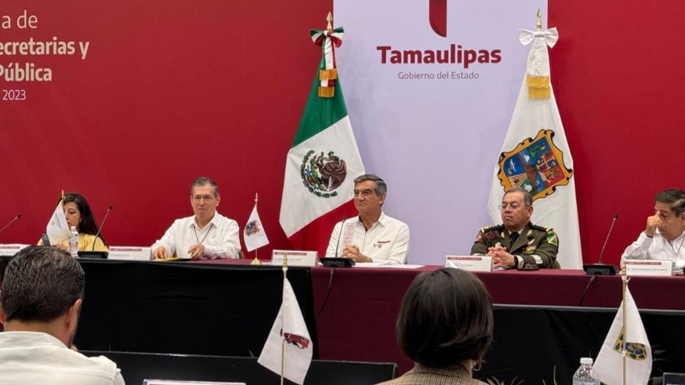 Realizan la XXIX Asamblea Plenaria de la Conferencia Nacional de Secretarias y Secretarios de Seguridad Pública en Tamaulipas