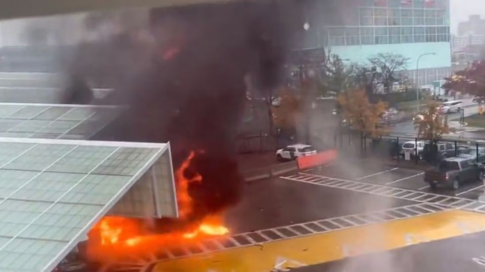 La explosión se registró la tarde de este miércoles cerca de Niagara Falls.