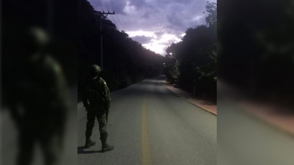 Desde hace unos días, se incrementó la presencia militar en la zona de Frontera Comalapa.