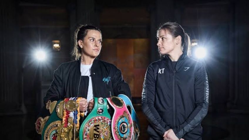 Katie Taylor quiere venganza contra Chantelle Cameron, volverán a pelear por los cuatro cinturones superligeros